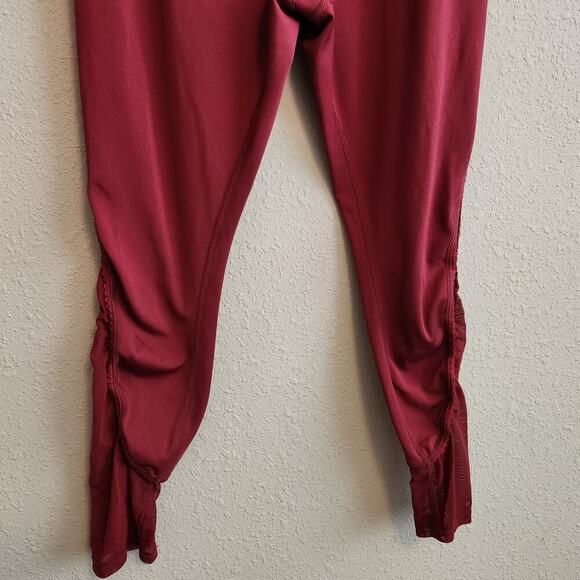 Kate‎ Spade Size Small Red Mesh Leggings Athleisure Wear - Picture 4 of 11